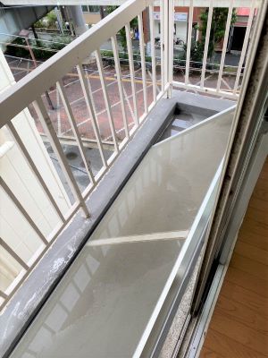 南側balcony