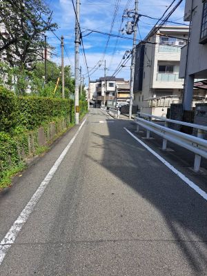 北側道路