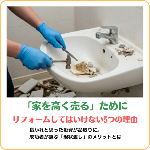 売却前　リフォーム