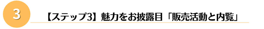 販売活動